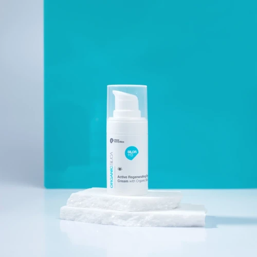 Aktywnie regenerujący krem pod oczy z krzemem organicznym SILOR 15 ml