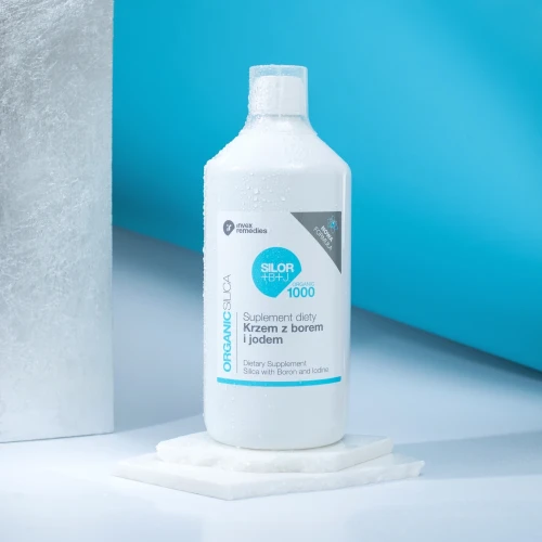 SILOR+B+J Suplement diety z krzemem, borem i jodem 1000 ml