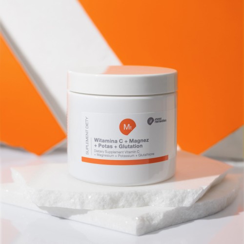 Witamina C + Magnez + Potas + Glutation 150 g